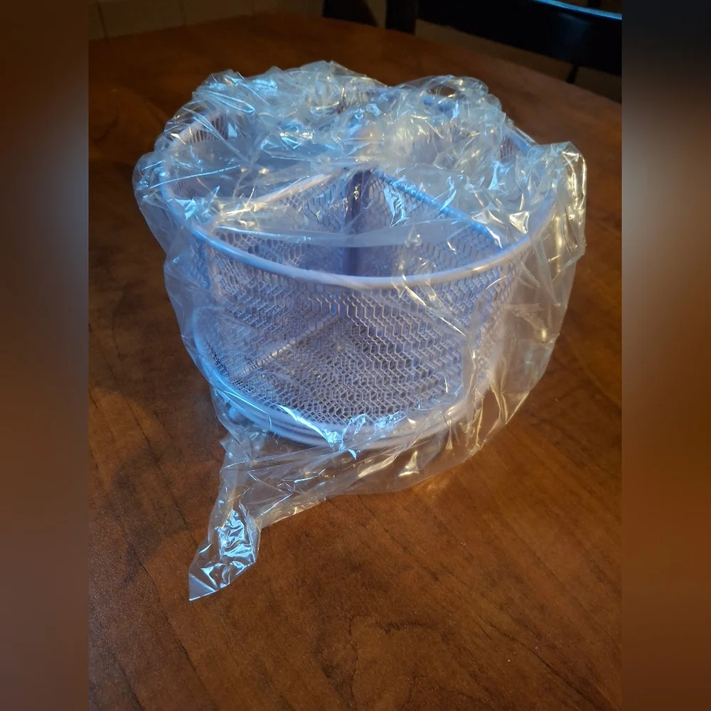 Round Purple Spinning Organizer